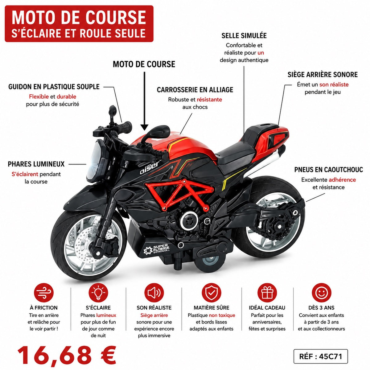 Moto orange