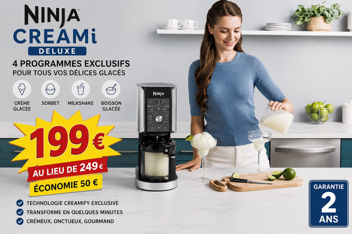 NINJA CREAMi – Sorbetière 7 en 1 Haut de Gamme