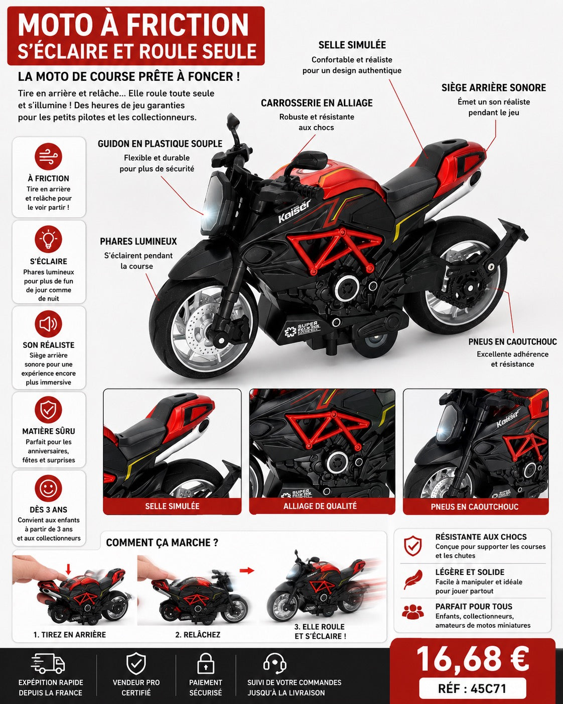 Moto orange