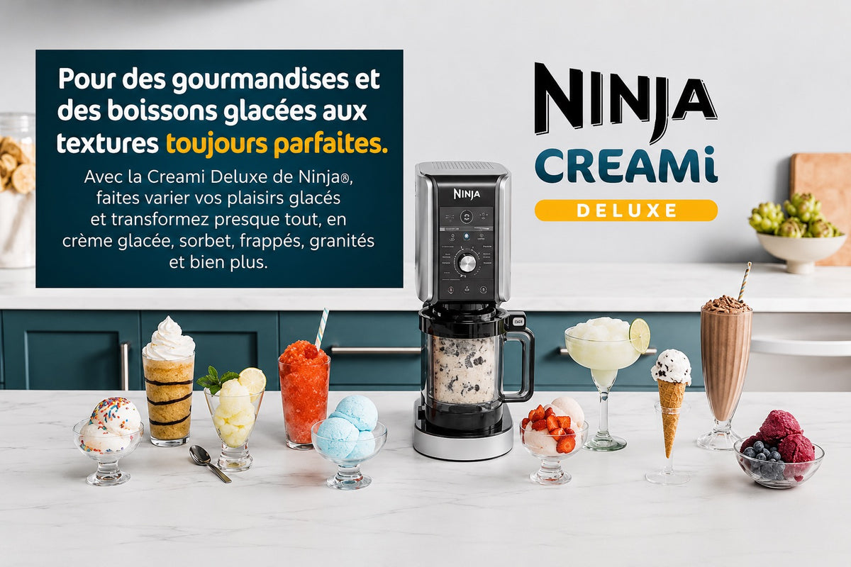 NINJA CREAMi – Sorbetière 7 en 1 Haut de Gamme