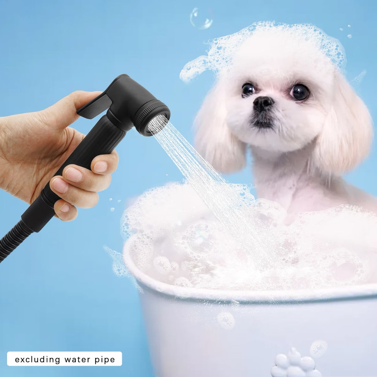 🚿 DOUCHETTE WC NOIRE HAUTE PRESSION – ÉLÉGANTE, PRATIQUE ET RARE !