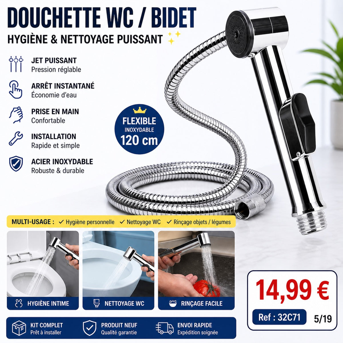DOUCHETTE WC / BIDET