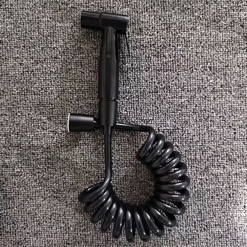🚿 DOUCHETTE WC NOIRE HAUTE PRESSION – ÉLÉGANTE, PRATIQUE ET RARE !