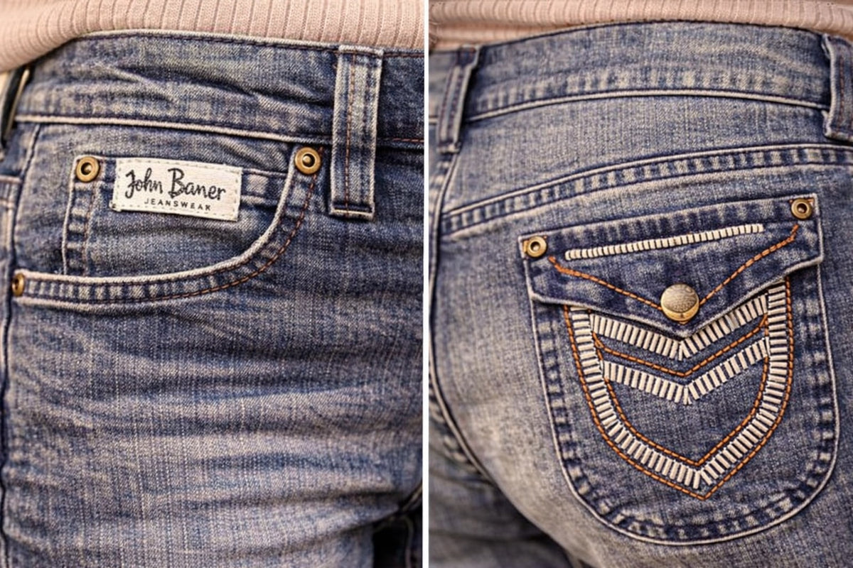 JEANS JOHN BANER - TAILLE 42 – STYLE MODERNE