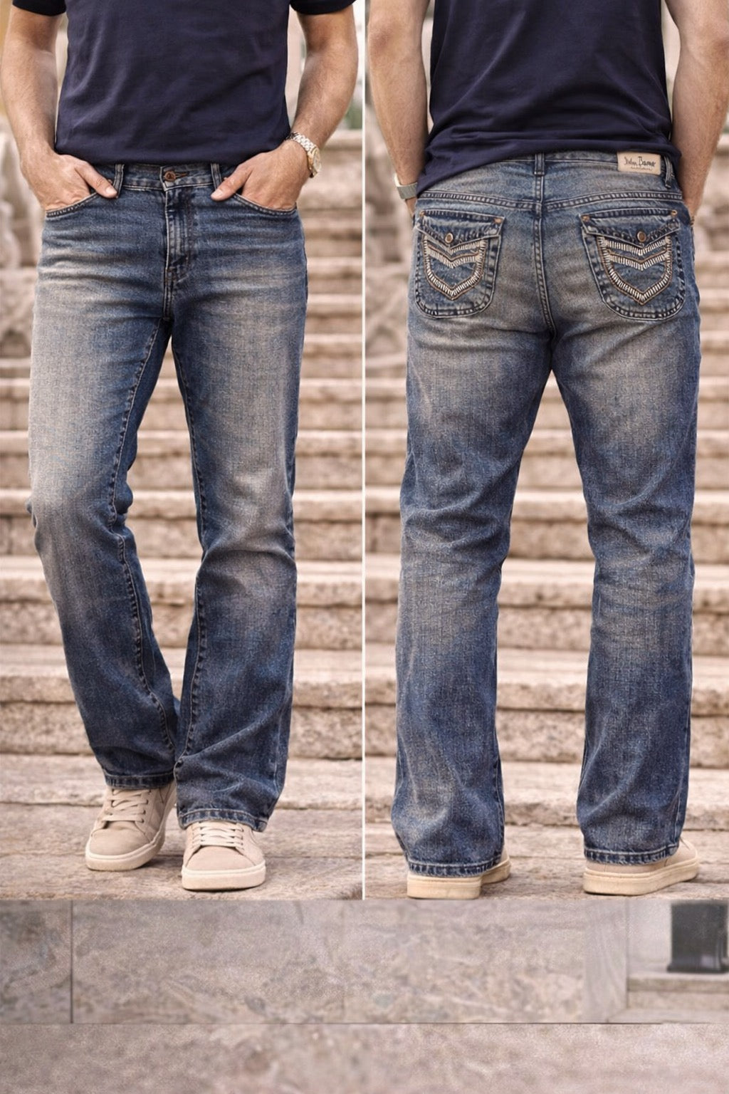 JEANS JOHN BANER - TAILLE 42 – STYLE MODERNE
