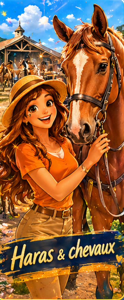 PORTE-CLÉS MURAL CHEVAUX AU GALOP –