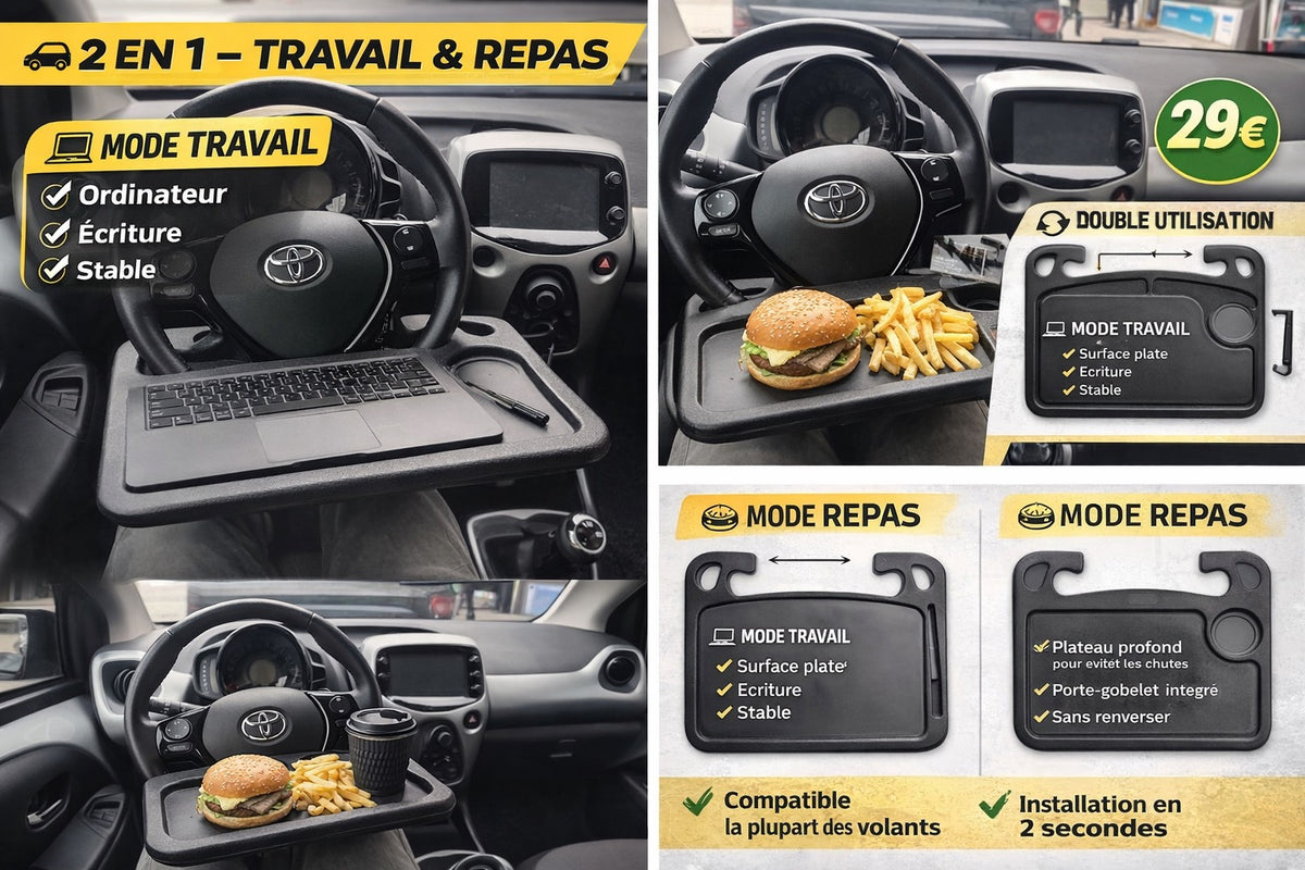 Tablette voiture