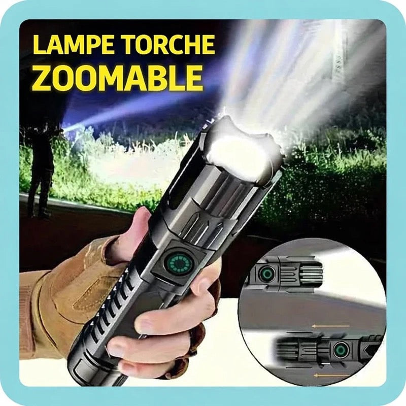 2 super zoombare USB-Taschenlampen