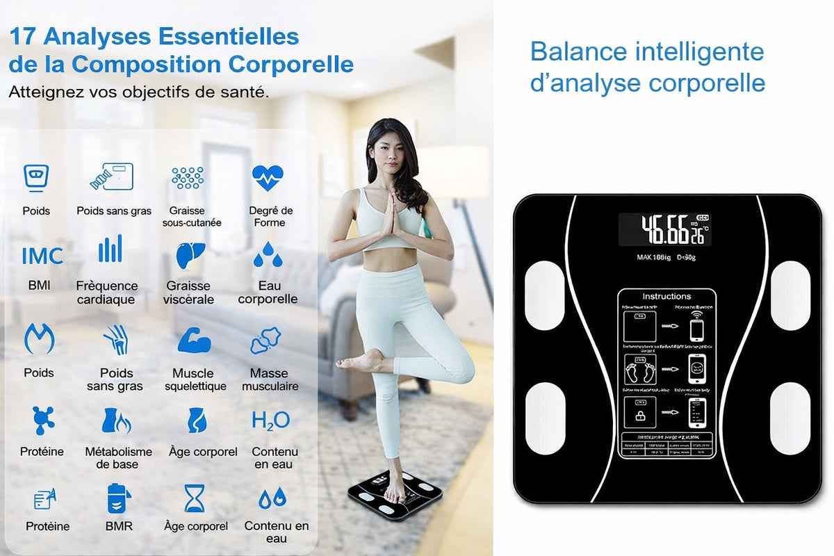 BALANCE CONNECTÉE INTELLIGENTE
