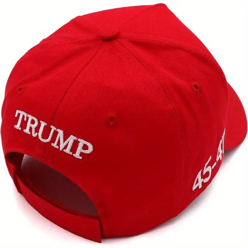 Casquette TRUMP – Rouge brodée 🇺🇸