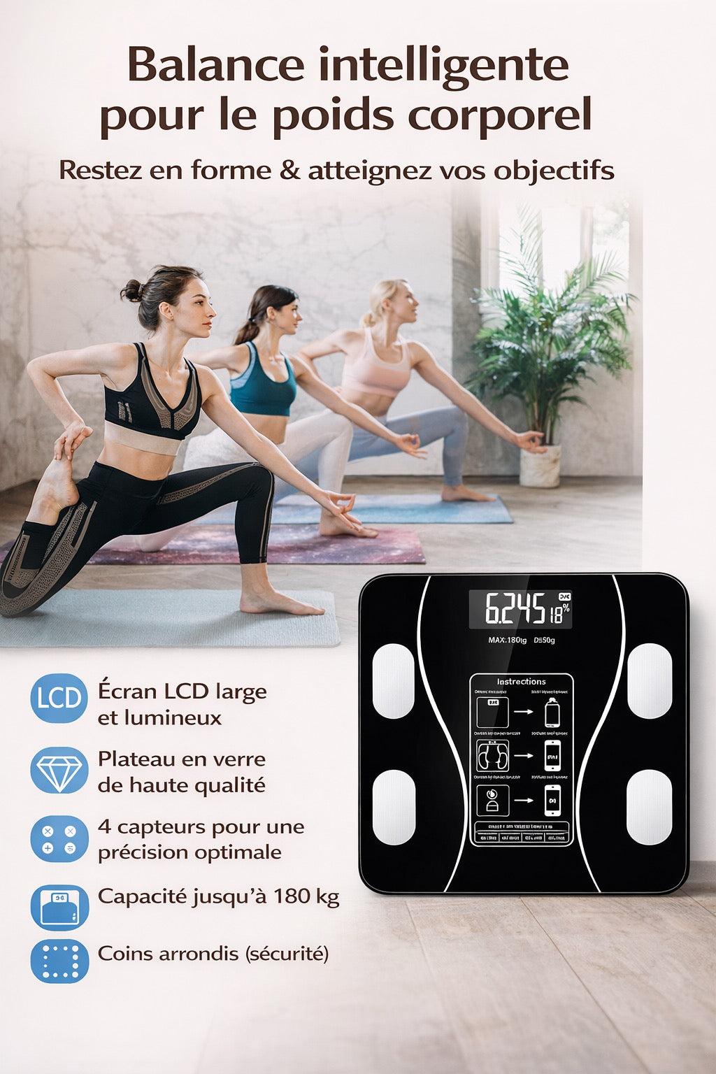 BALANCE CONNECTÉE INTELLIGENTE