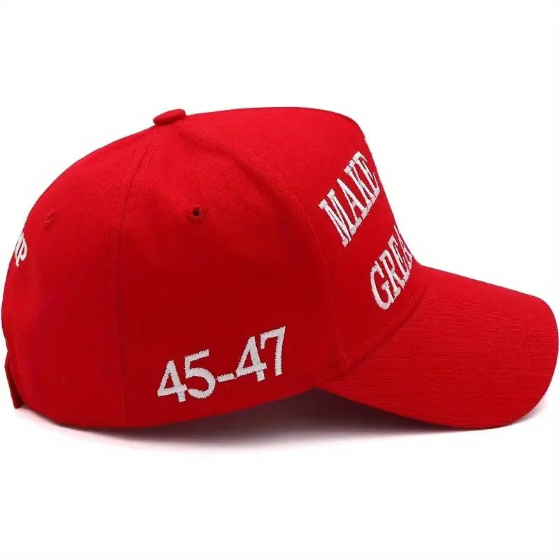 Casquette TRUMP – Rouge brodée 🇺🇸
