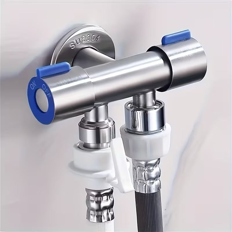 VANNE DE DÉRIVATION DOUBLE SORTIE EN ACIER INOXYDABLE