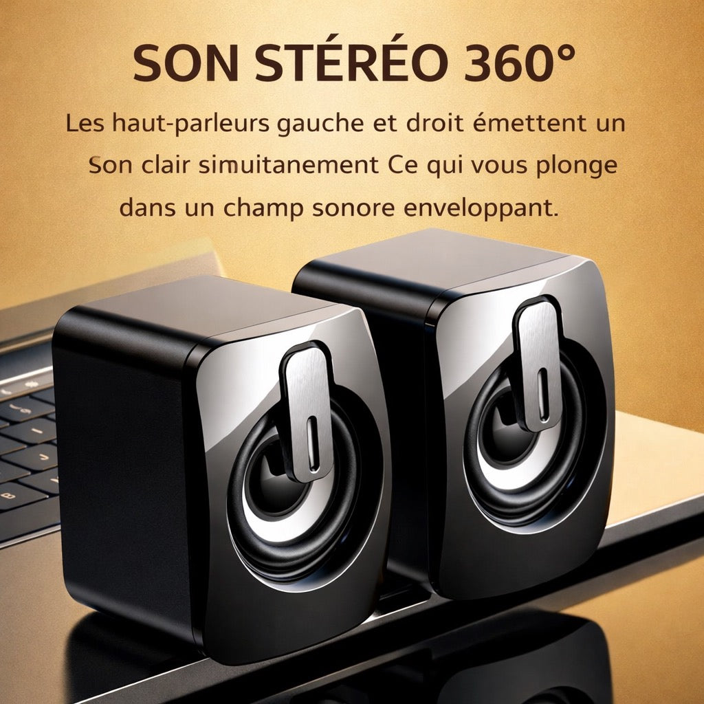 Mini haut parleur ordinateur