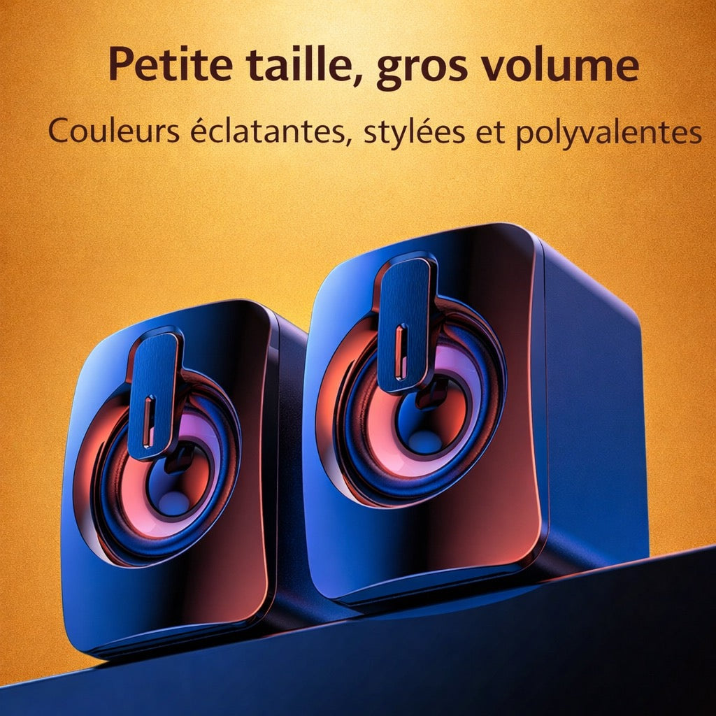 Mini haut parleur ordinateur