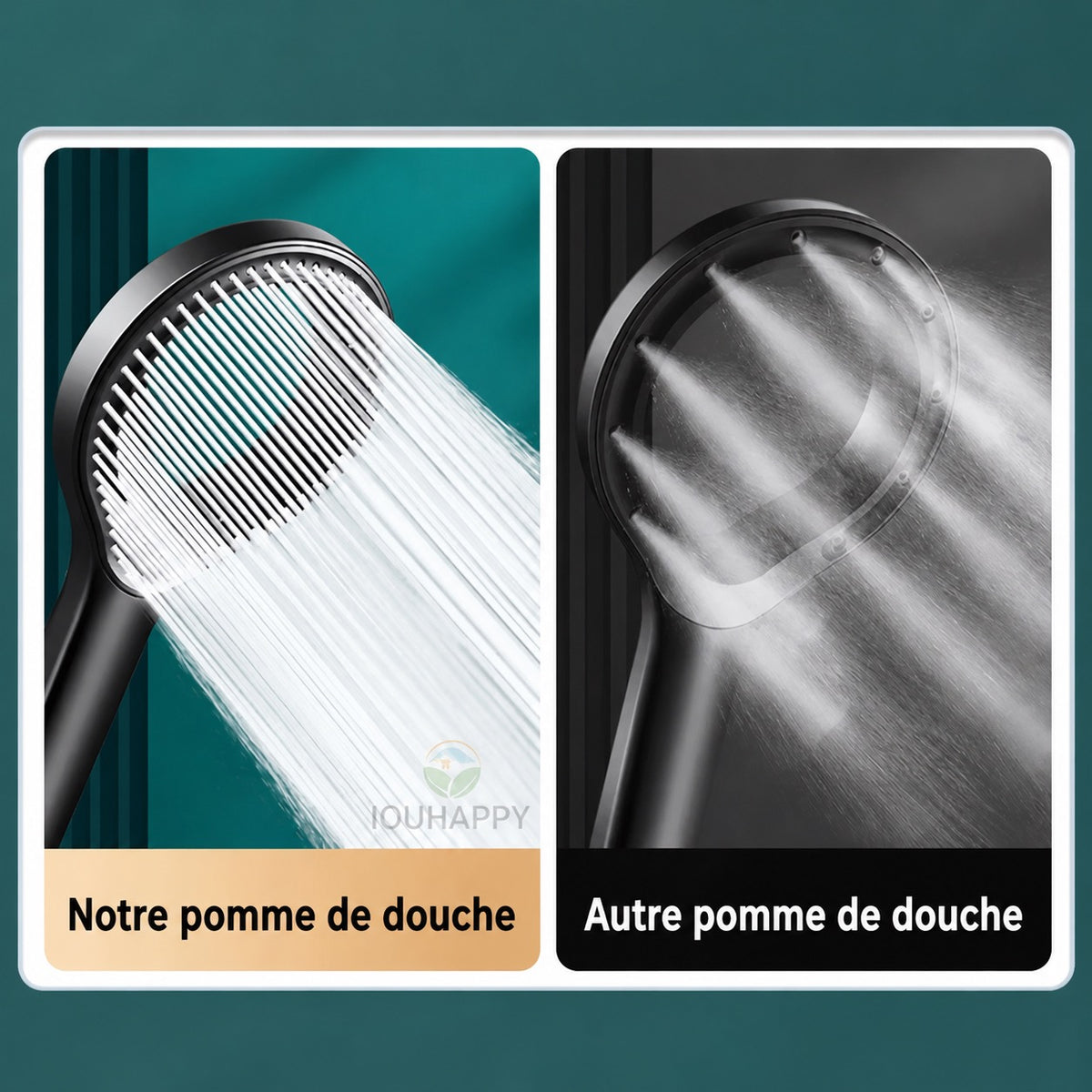 POMME DE DOUCHE HAUTE PRESSION