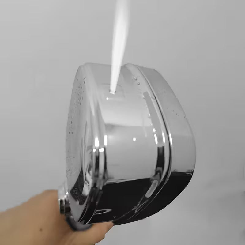 Douche en duo — 2 têtes de douche portables