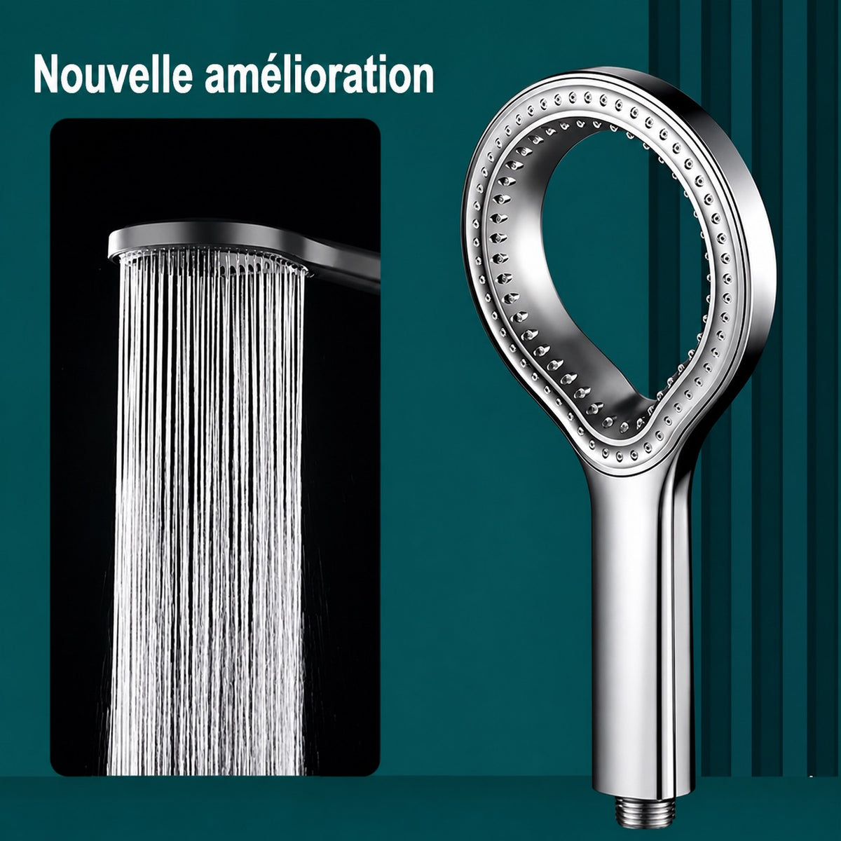 POMME DE DOUCHE HAUTE PRESSION