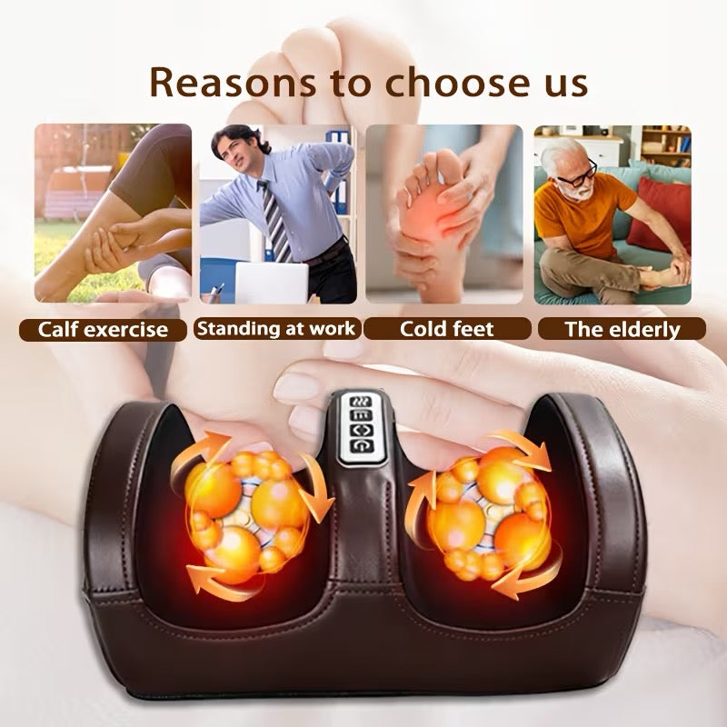 Masseur de pieds chauffant – Relaxation & Bien-être à domicile
