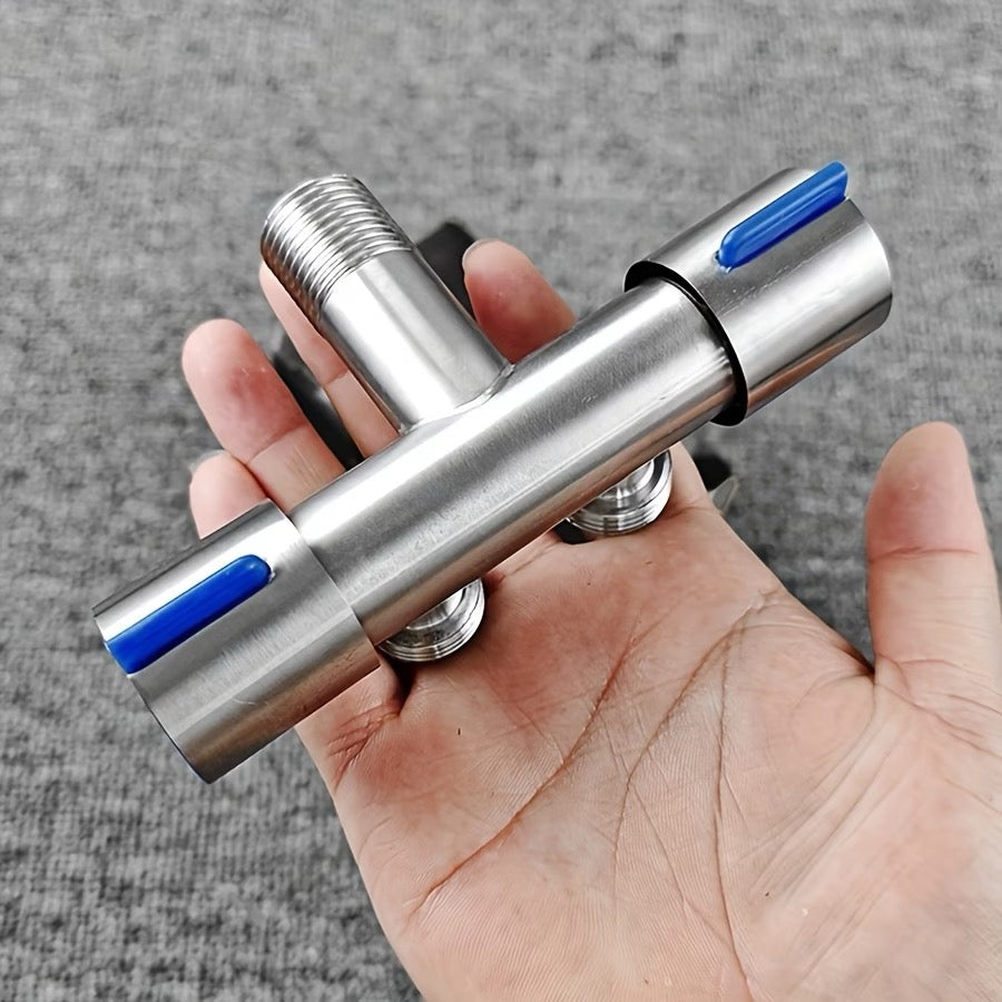 VANNE DE DÉRIVATION DOUBLE SORTIE EN ACIER INOXYDABLE