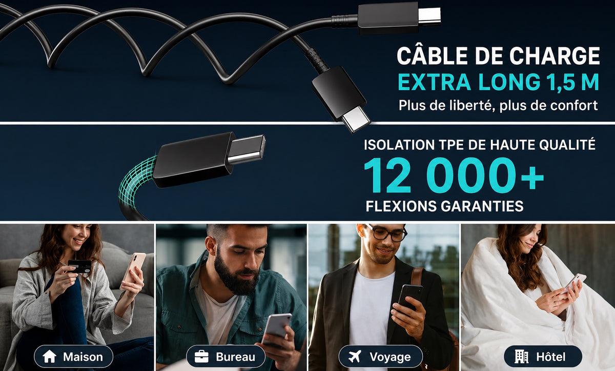 Chargeur Samsung 25 wat