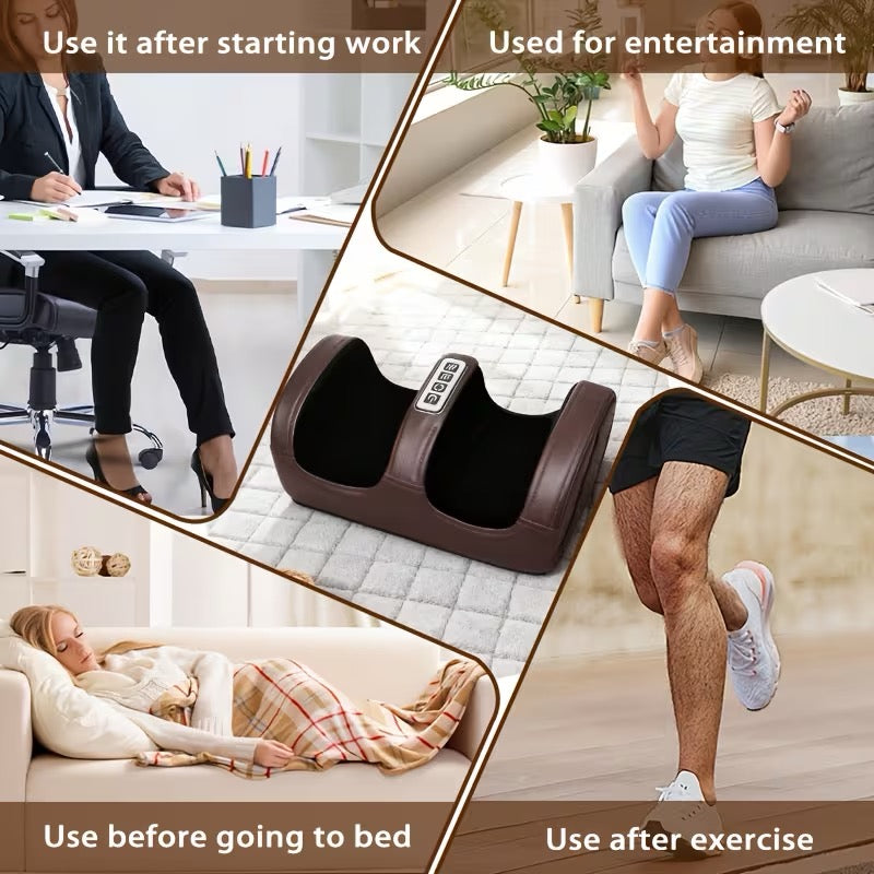 Masseur de pieds chauffant – Relaxation & Bien-être à domicile