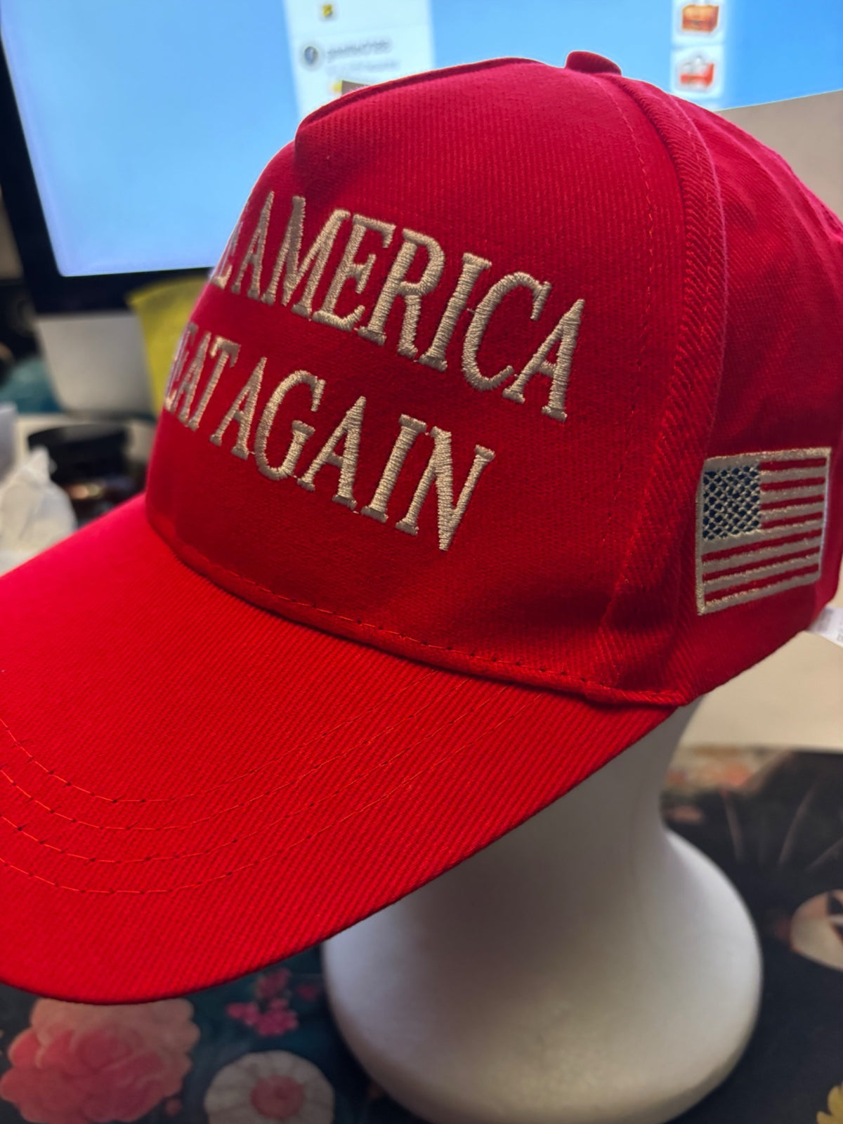 Casquette rouge Trump