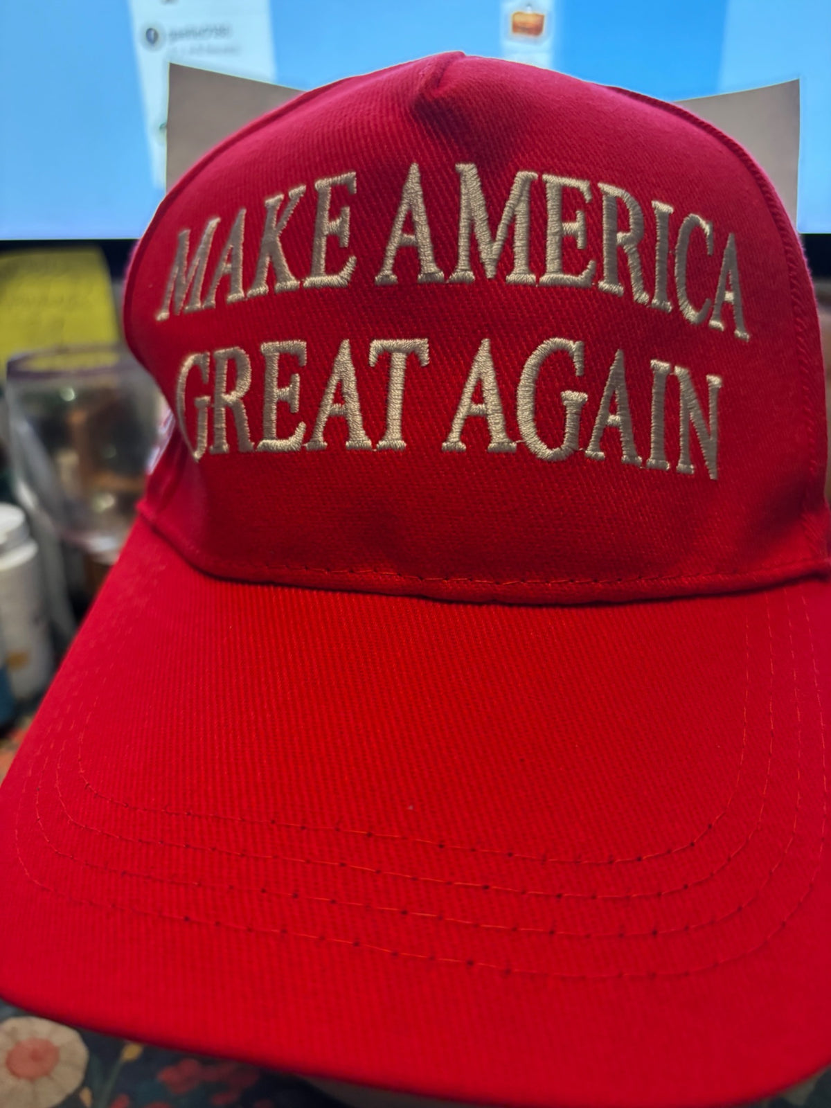 Casquette rouge Trump