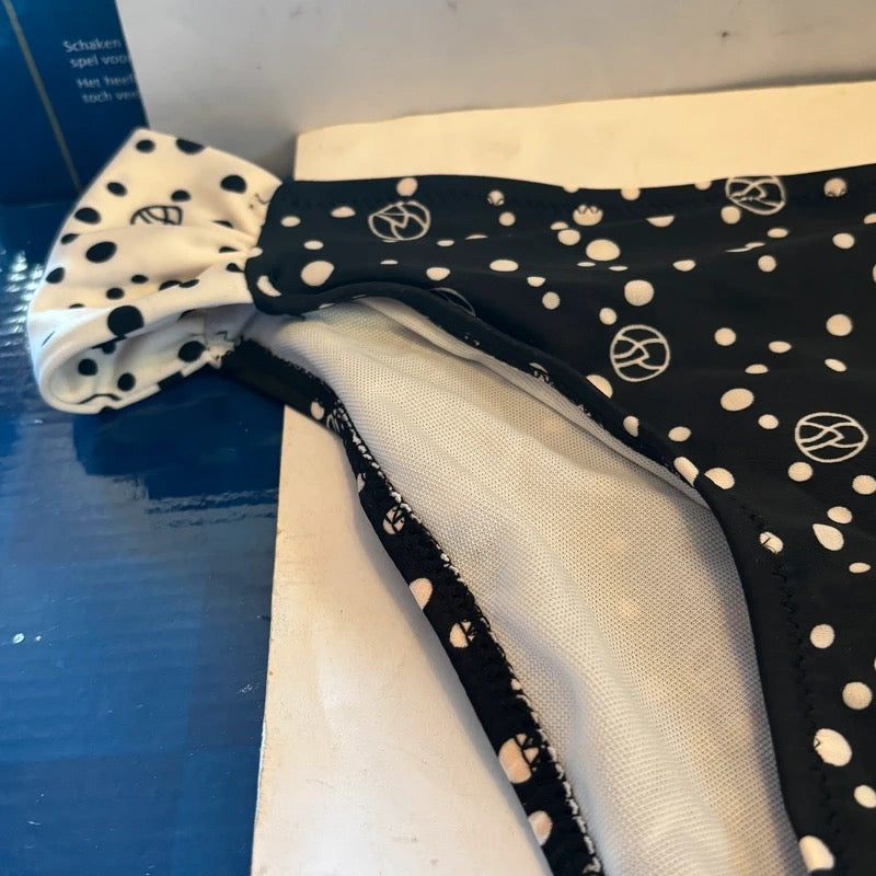 Maillot de bain 2 pièces Noir Blanc – Taille L