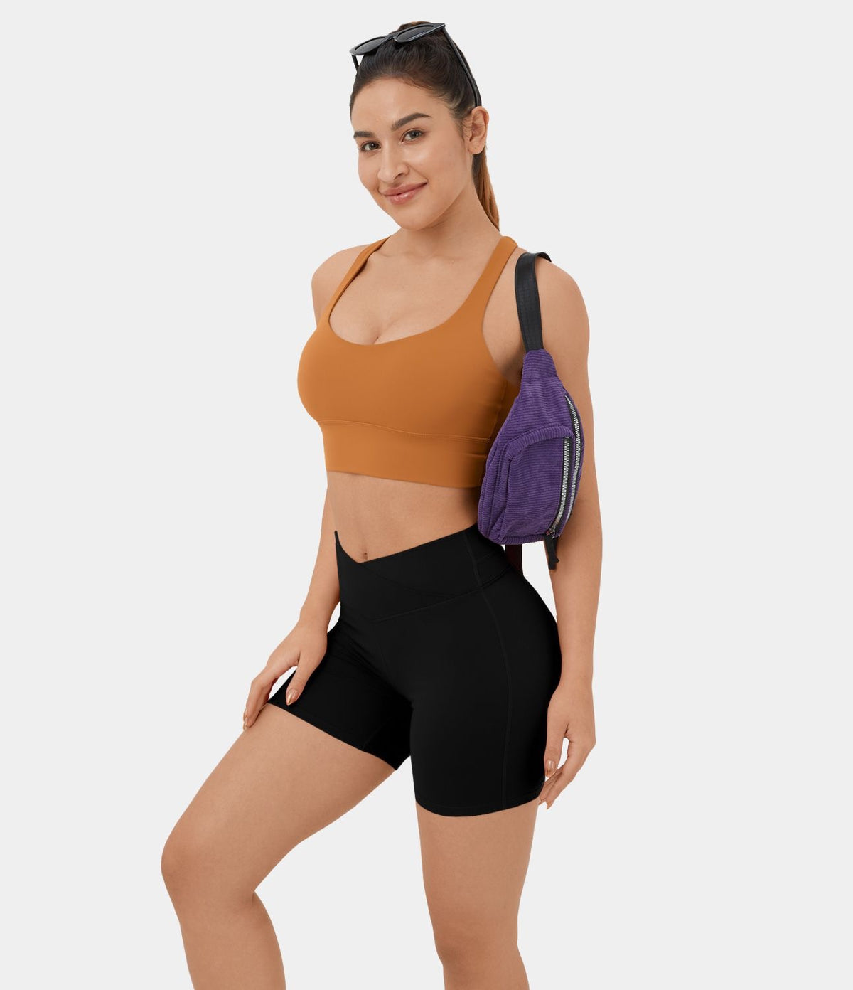 🖤 SHORT NOIR CONFORT FEMME – TAILLE 2XL