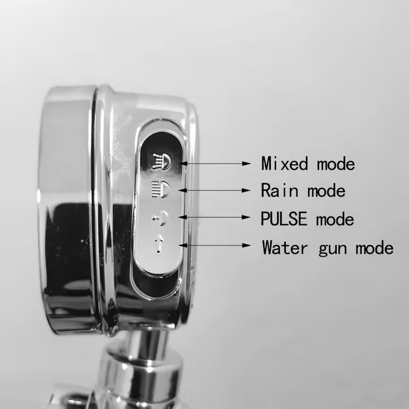 Douche en duo — 2 têtes de douche portables