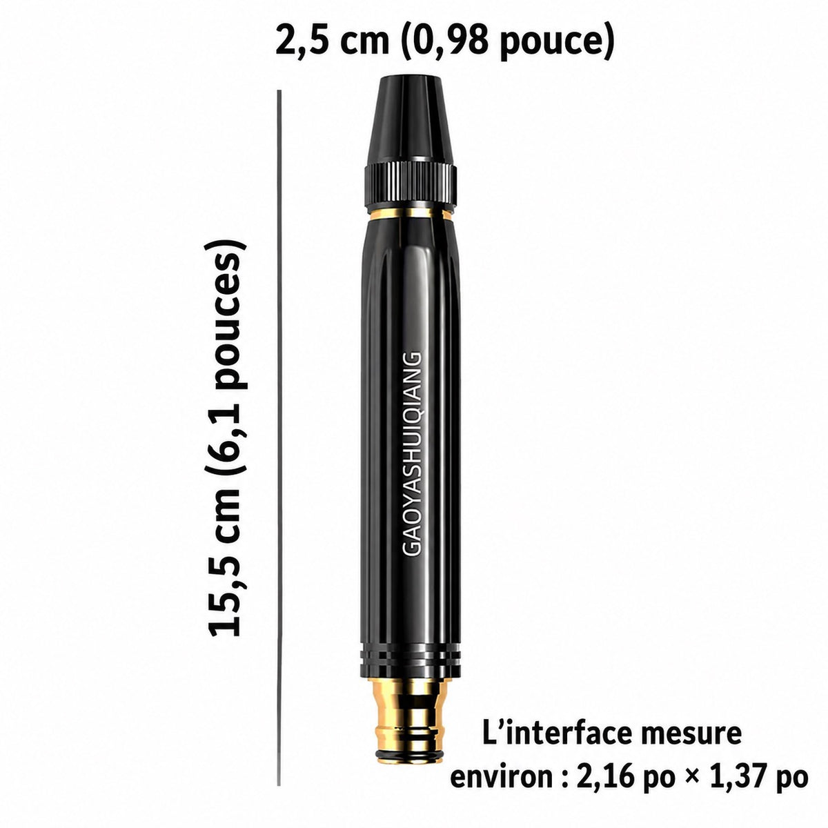 Embout jet d'eau