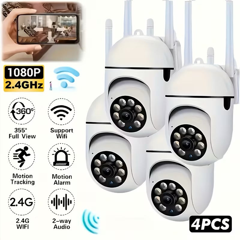 LOT de 4 vidéos surveillance