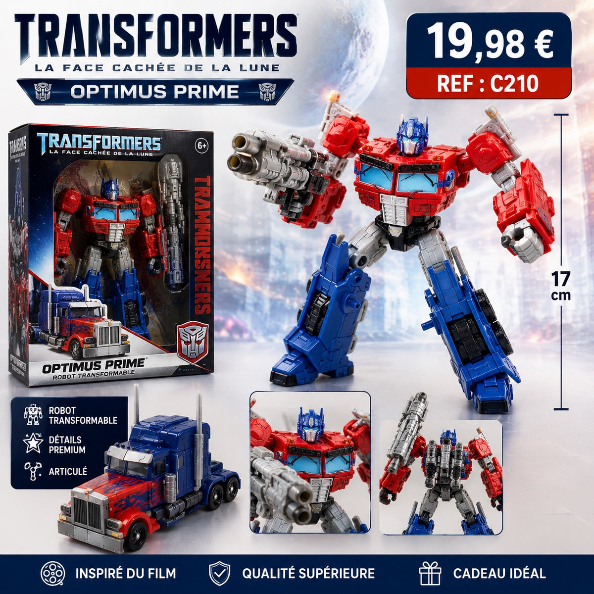 Robot Transformable Inspiré de Transformers