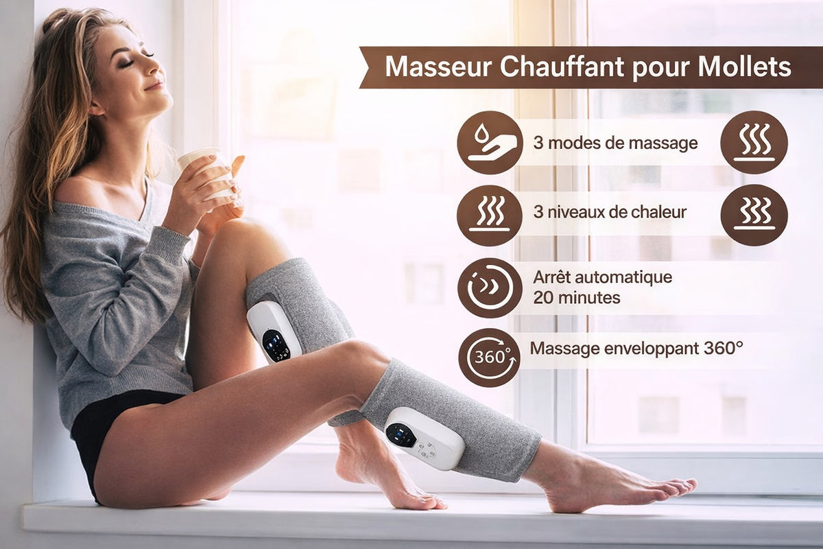 Massage jambes nouvelle génération