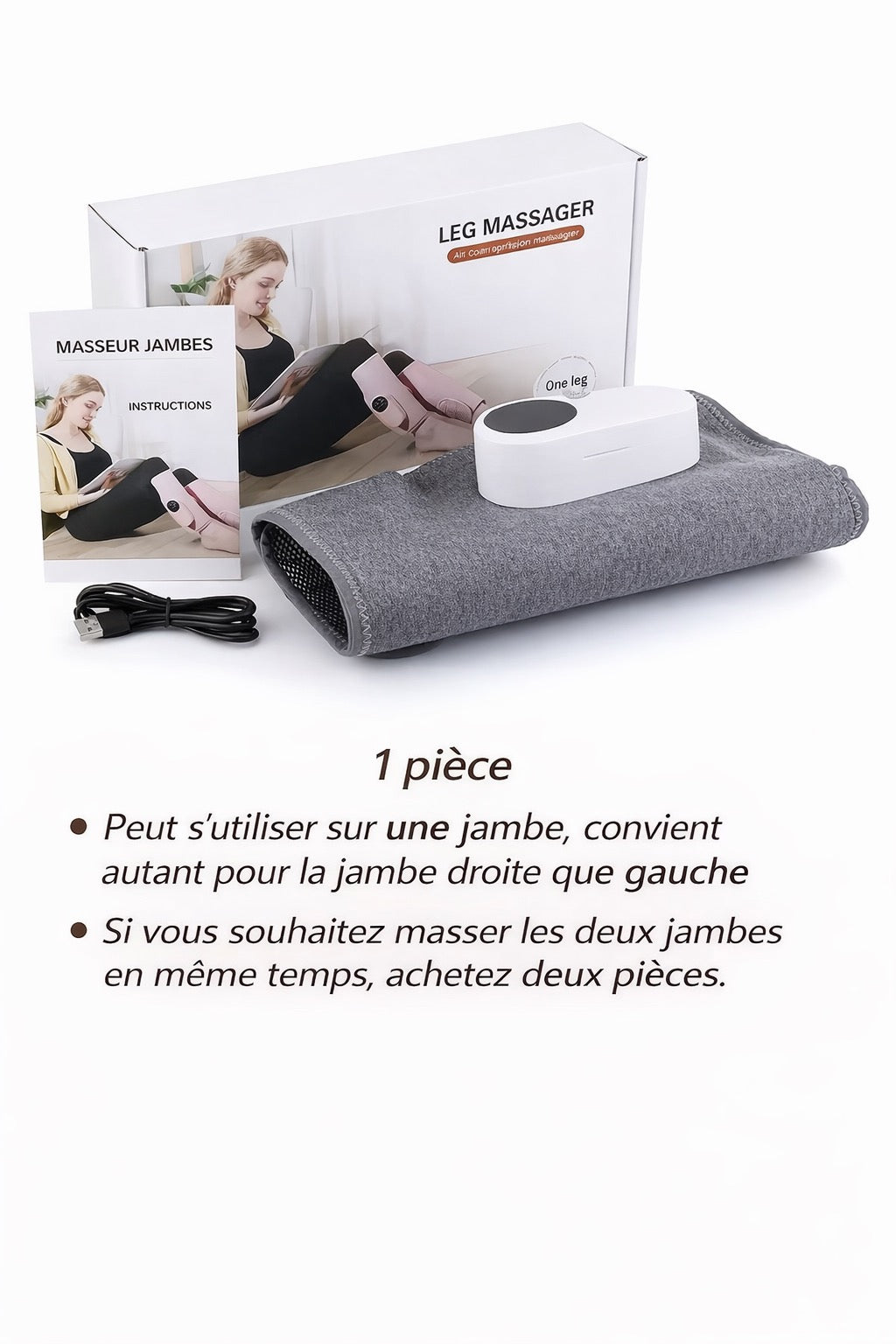 Massage jambes nouvelle génération