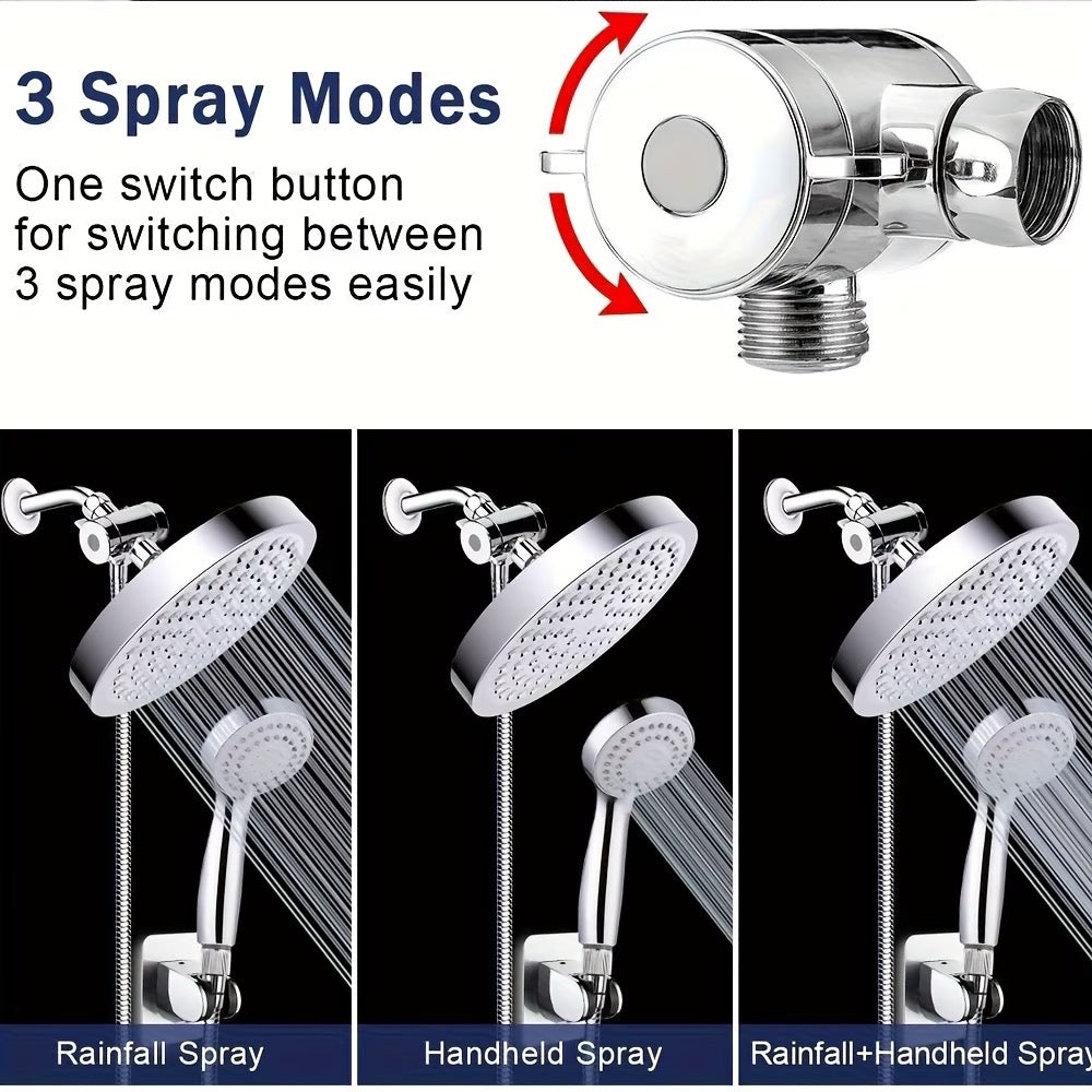 Séparateur d'eau 3 voies pour douche et baignoire