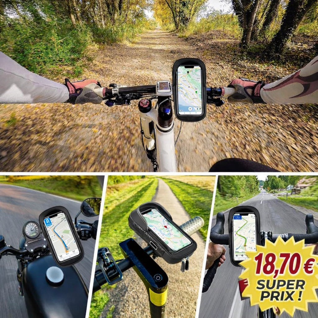Wasserdichte Fahrrad-Handyhalterung 🚴