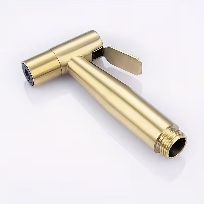 🚿 DOUCHETTE WC HYGIÈNE PREMIUM OR SATINÉ – ACIER INOXYDABLE SUS304
