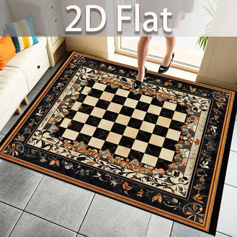 Tapis en forme d'échec