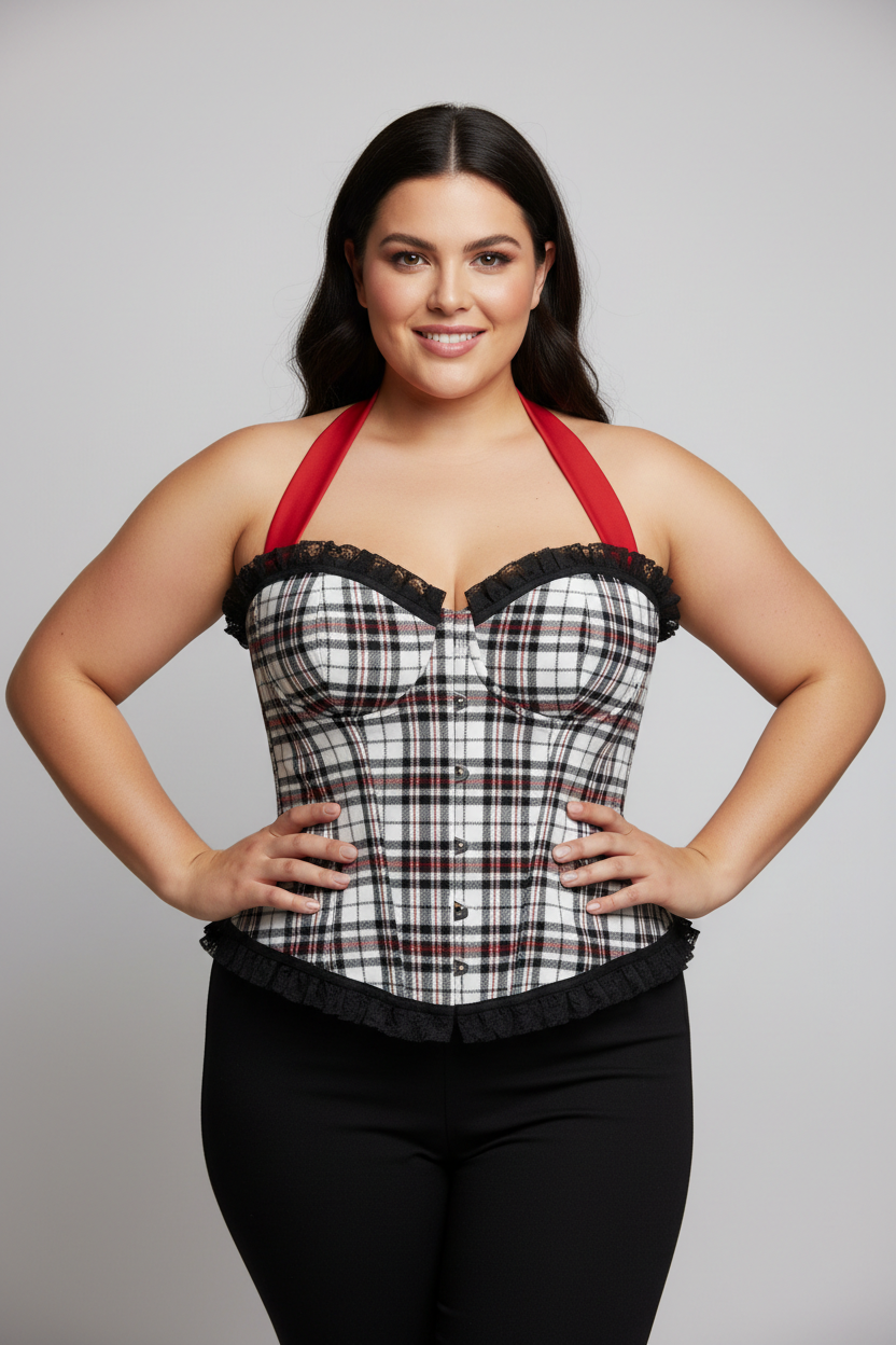 Corset C17 porté - face