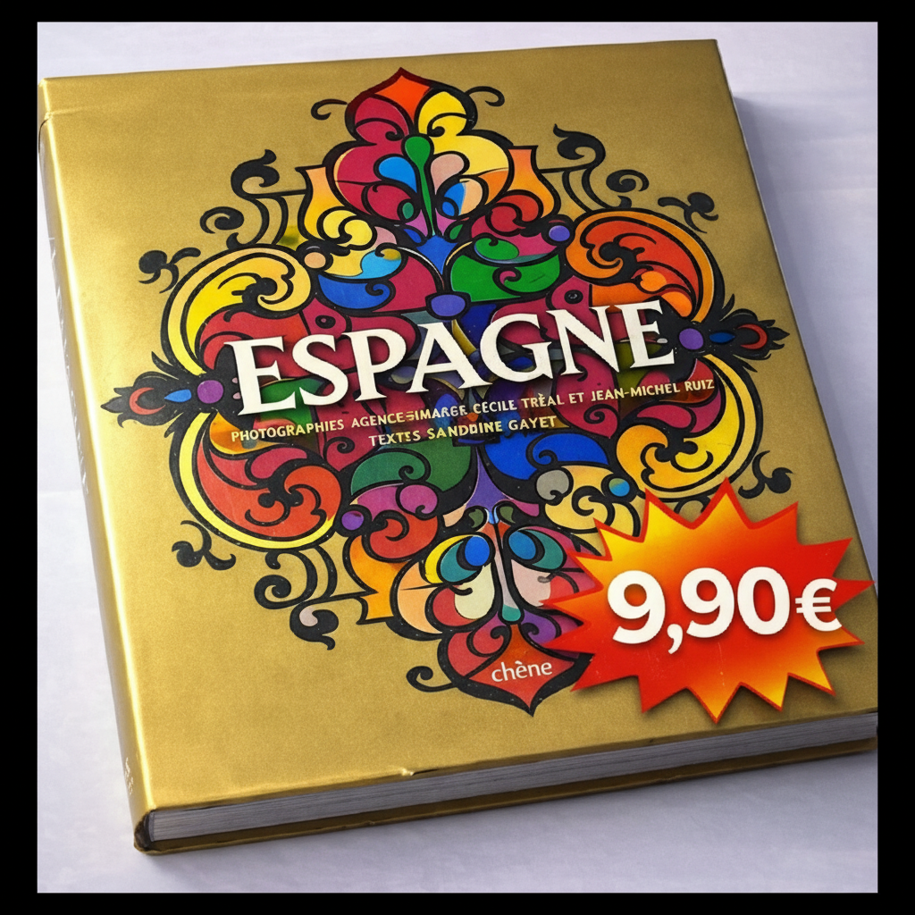 Livre Espagne recadré serré